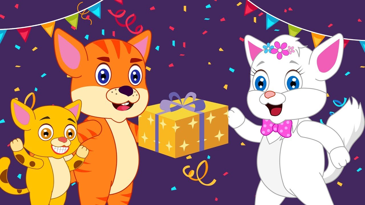 Cat mother's birthday | Cats cartoons for kids