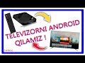 ODDiY TeLeVIZORNI AnDROID TV ga Aylantiramiz! TANIX TX3 MAX SMART TV BOX