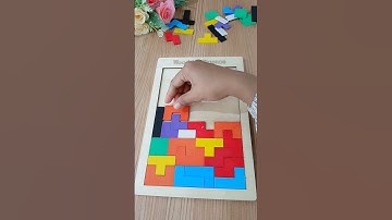 Colorful tetris puzzle eps 05 #tetris #puzzle