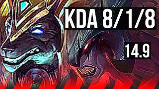 NASUS vs AATROX (TOP) | 8/1/8 | TR Diamond | 14.9