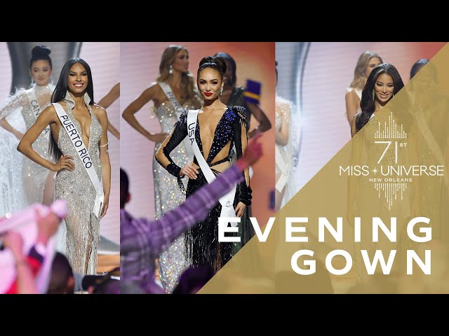 Miss Universe Preliminary Competition - Evening Gown - Talking With Tami