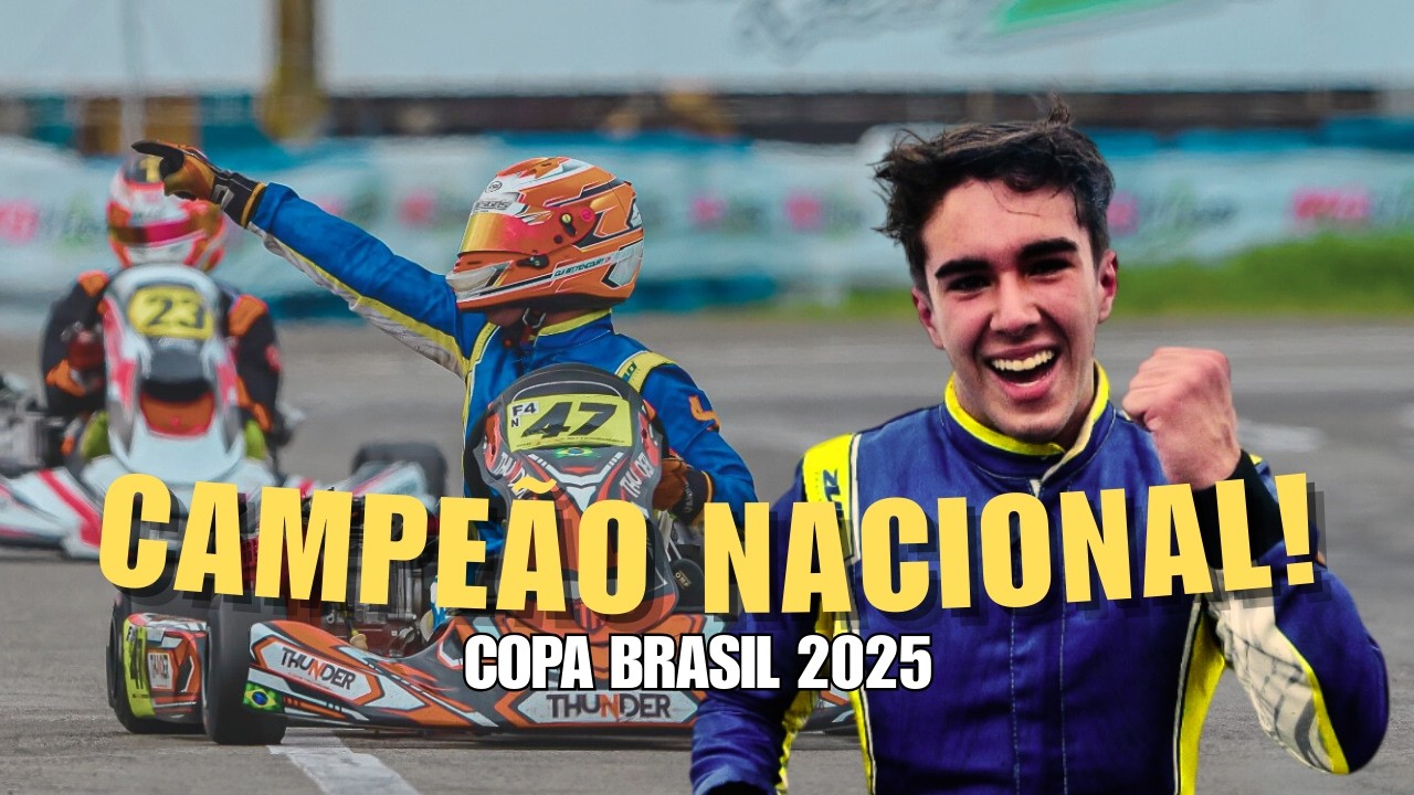 KART GUI #47 - CAMPEÃO NACIONAL DE KART - 26º Copa Brasil de Kart 2025 - FINAL F4