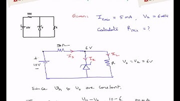 Problem on Zener diode as Voltage Regulator - GATE 1992 ECE (Electronic Devices) - www.egate.ws