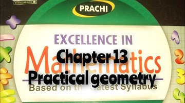 Class 6 th mathematics Prachi publication chapter 13 practical geometry ex 13.1 solution by khushabo