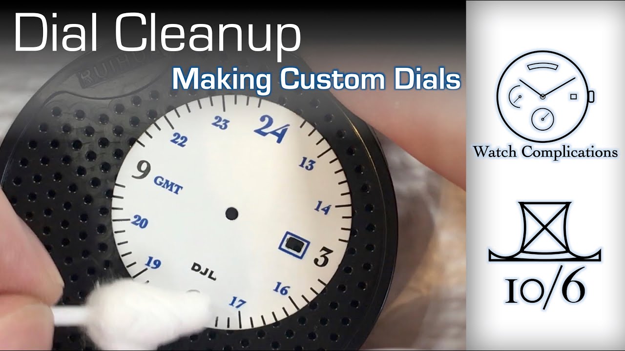 Custom Dials Part Dial Printing - YouTube