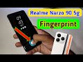 Realme narzo 90 5g display fingerprint setting/Realme narzo 90 fingerprint screen lock/fingerprint