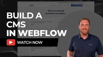 Mastering Webflow: Unlock Advanced CMS Techniques and CSV Imports!