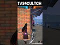 1vs4cultch ⭐ cs rank rank 🍷😈pushing #1vs4rankgamepley #shortvideo #gaming #freefire