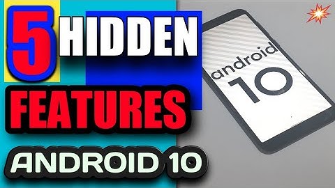 5 HIDDEN FEATURES OF ANDROID 10|हिंदी|AMaxproM1🔥🔥
