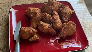 Crunchy Air Fryer Fried Chicken - FOR REAL!!