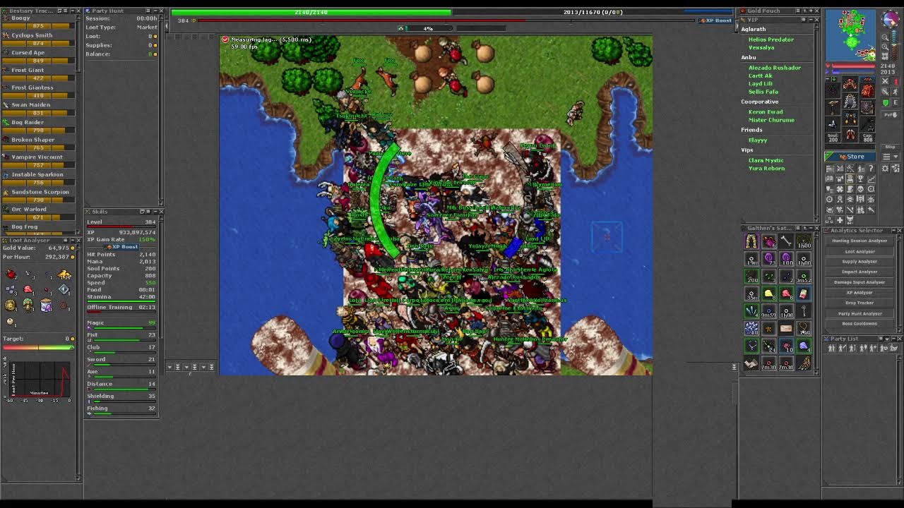 TIBIA aprendendo jogar de ms dia 1