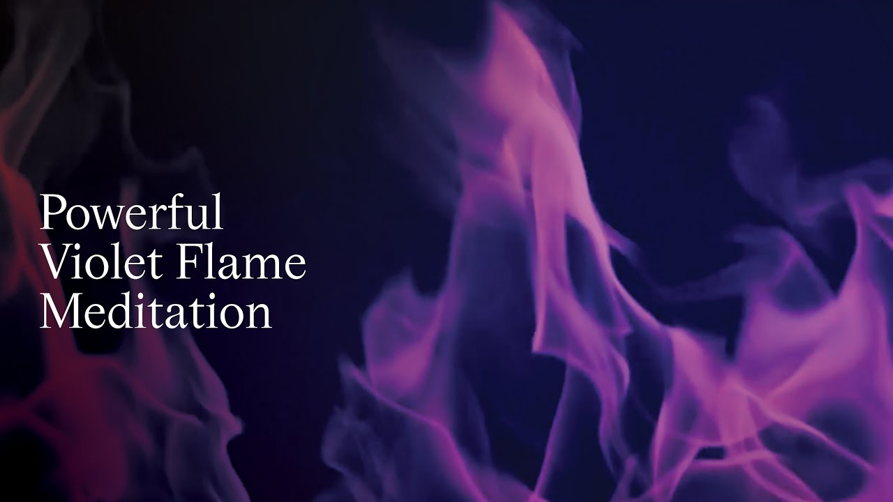 Violet Flame Meditation with Her Holiness Sai Maa YouTube