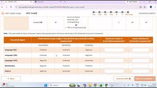 How to fill summative assessment marks in HPC progress card 2