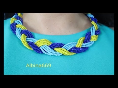 Стильные украшения из бисера своими руками Стильные украшения из бисера своими руками