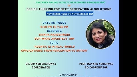 AICTE ATAL FDP on DESIGN THINKING Day 2 Session 3