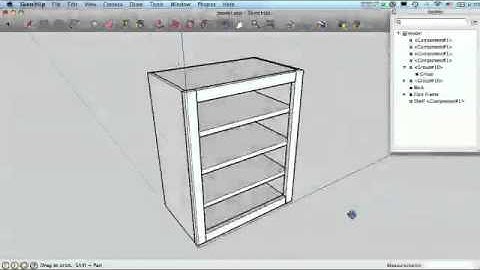 Sketchup for Woodworkers - Curves, Moulding and the Outliner