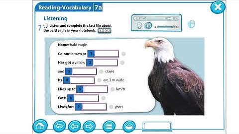 Grade 5 Module 7 Parts of animals Ex.7 p.87 Listening