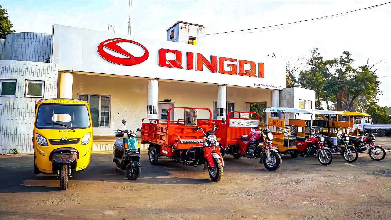 Как производится рикша QINGQI на заводе | Полный цикл производства