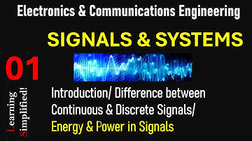 1. Continuous vs Discrete-Time Signals & Systems: Key Differences | Engineering Essentials