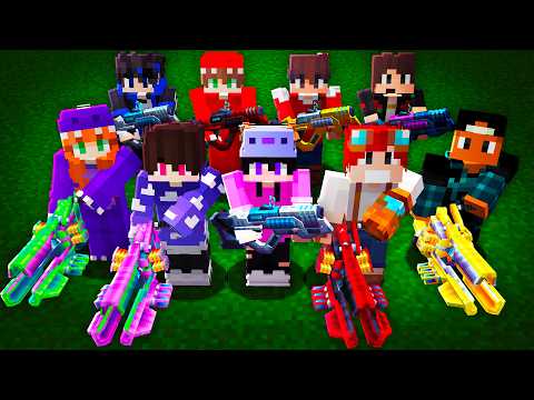 I MADE AN ARMY OF PLAYERS IN MINECRAFT SUPER