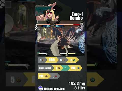 Zato-1 5D corner combo #ggst_za #ggst #zato #guiltygear #combos #fgc