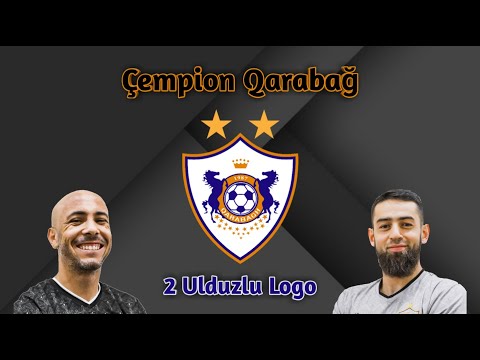 Qarabağ DLS23 2 Ulduzlu Logo / Qarabağ DLS23 Logo nece yüklenir #qarabağ