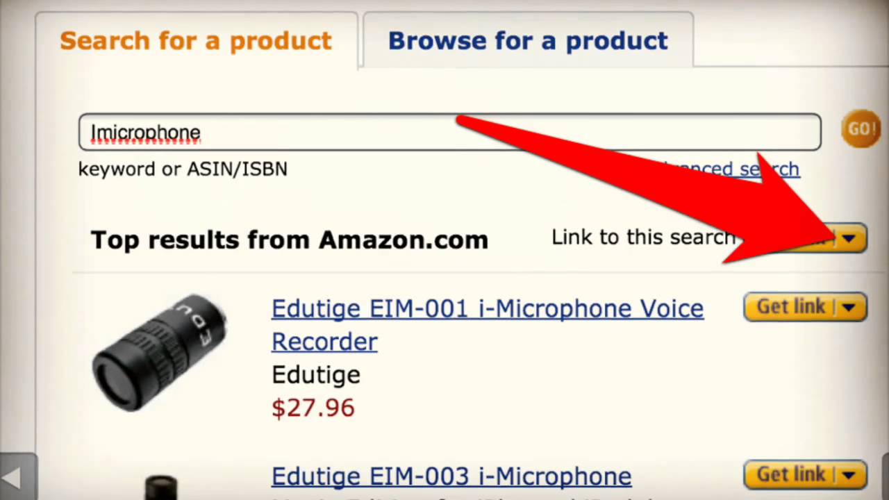 how to use amazon affiliate links