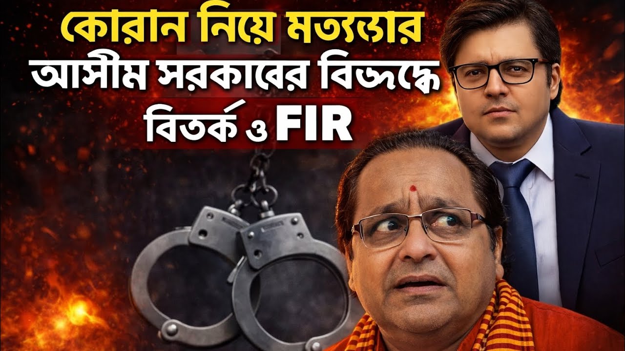 কোরান নিয়ে মন্তব্যে তোলপাড় দেশজুড়ে! অসীম সরকারের বিরুদ্ধে FIR, শুরু রাজনৈতিক ও সামাজিক বিতর্ক | 