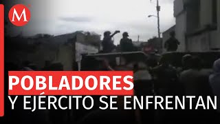 Nuevo enfrentamiento en El Porvenir, pobladores se confrontan con Ejército y Guardia Nacional