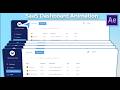 Create Viral UI SaaS Animation In After Effects.