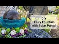 DIY Fairy Fountain with Solar Pump!