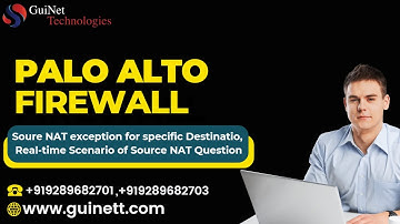 Palo-Alto Firewall--Source NAT Exception for specific Destination, Real time Scenario of Source NAT