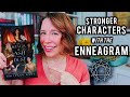 Create book characters w the enneagram character arc  large cast tips  free character profile