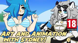 🔴Animation with Sydney! - Continuing work on Paladin 2!