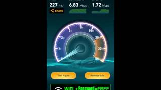 3G and 4G speed test on Samsung Galaxy S4 screenshot 5