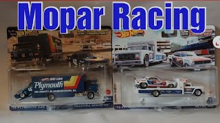 Mopar Racing, Unboxing Hot Wheels Team Transport sets