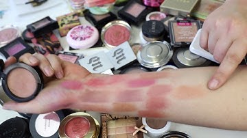 MAKEUP DECLUTTER #2 bronzer/blush/highlighter