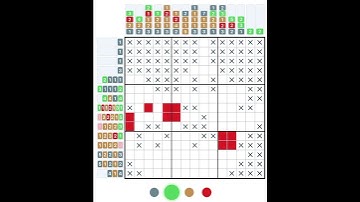 Nonogram color level 176
