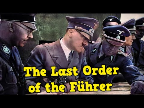 Hitler's Last Visit To The Front In March 1945 | His Last Departure From Berlin