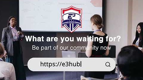 Registration Walkthrough on E3hubs.com