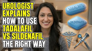 How to Use Tadalafil vs Sildenafil the Right Way | A Urologist Explains