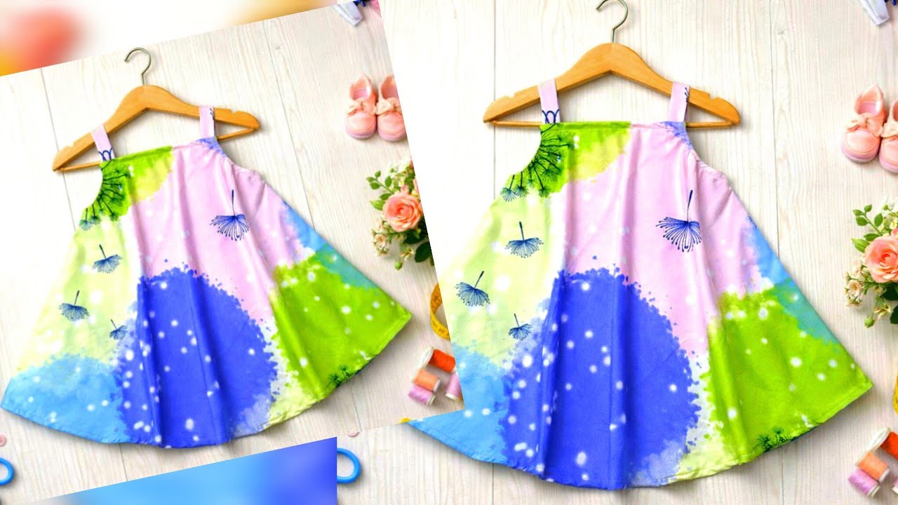 Baby Frock Cutting and Stitching ❤ Yoke Baby Frock Cutting and Stitching For Beginners