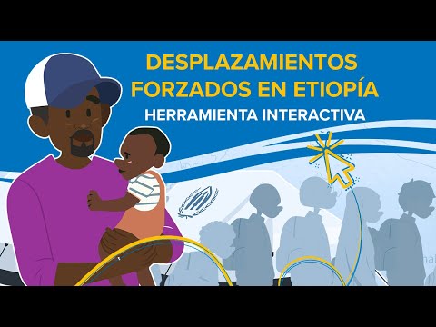 Mapa interactivo: desplazamiento forzado en Etiopía