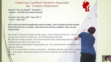 HashiCorp Certified Terraform Associate   Practice Question 6