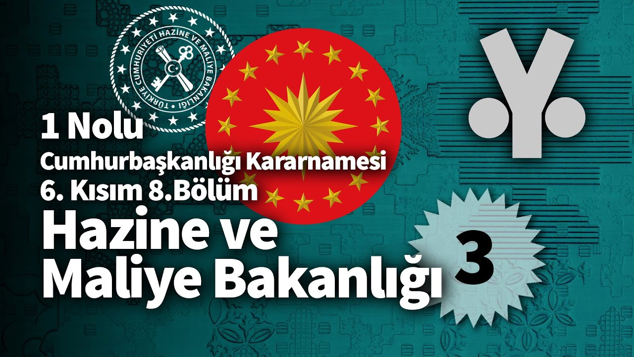 Hazine ve Maliye Bakanlığı  3.Bölüm