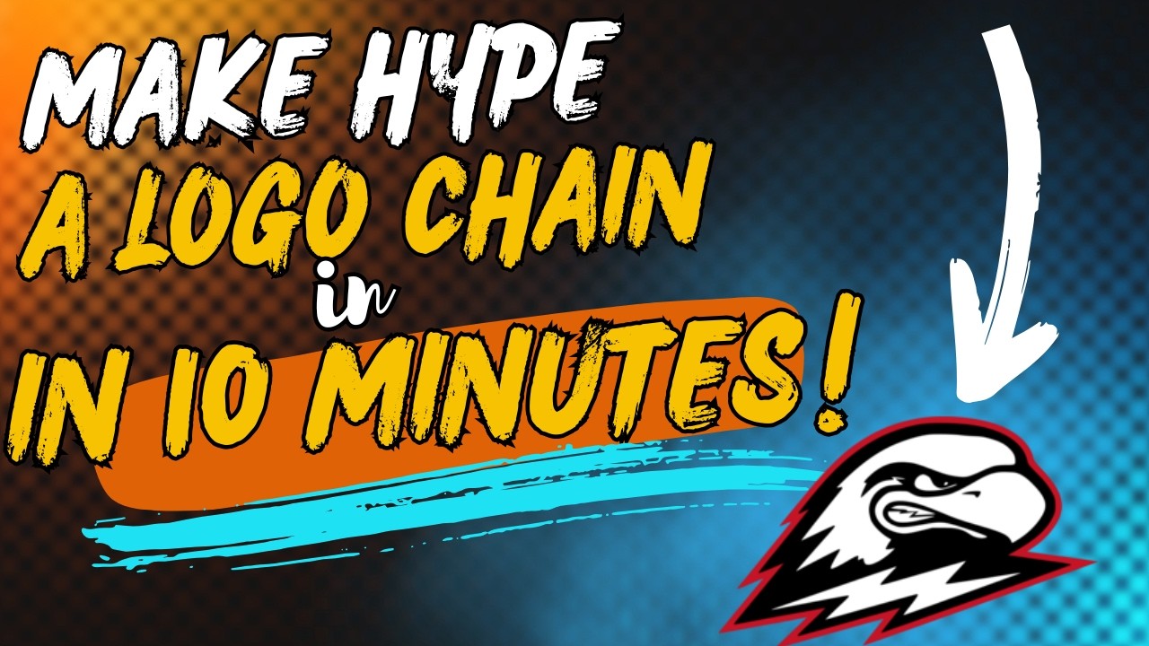 Напечатайте любой логотип Hype Chain на 3D-принтере менее чем за 10 минут!