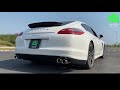 Porsche 970 Panamera V6 w/ ARMYTRIX Variable Valve Controlled Exhaust, Revs & Acceleration!