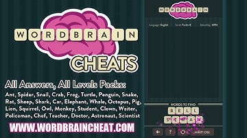 WordBrain Turtle 8 Cheats | WordBrain Cheats | Turtle 8 Answer