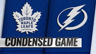011719 Condensed Game Maple Leafs Lightning