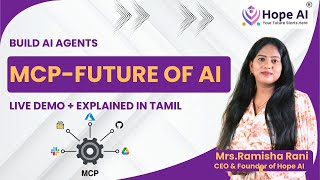 Model Context Protocol MCP Explained in Tamil with Demo – The Secret Behind Smarter AI Agents